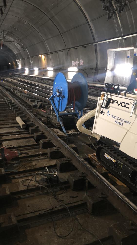 Travaux d'assainissement