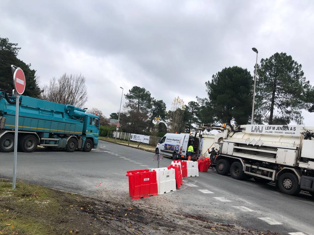 Intervention pompage