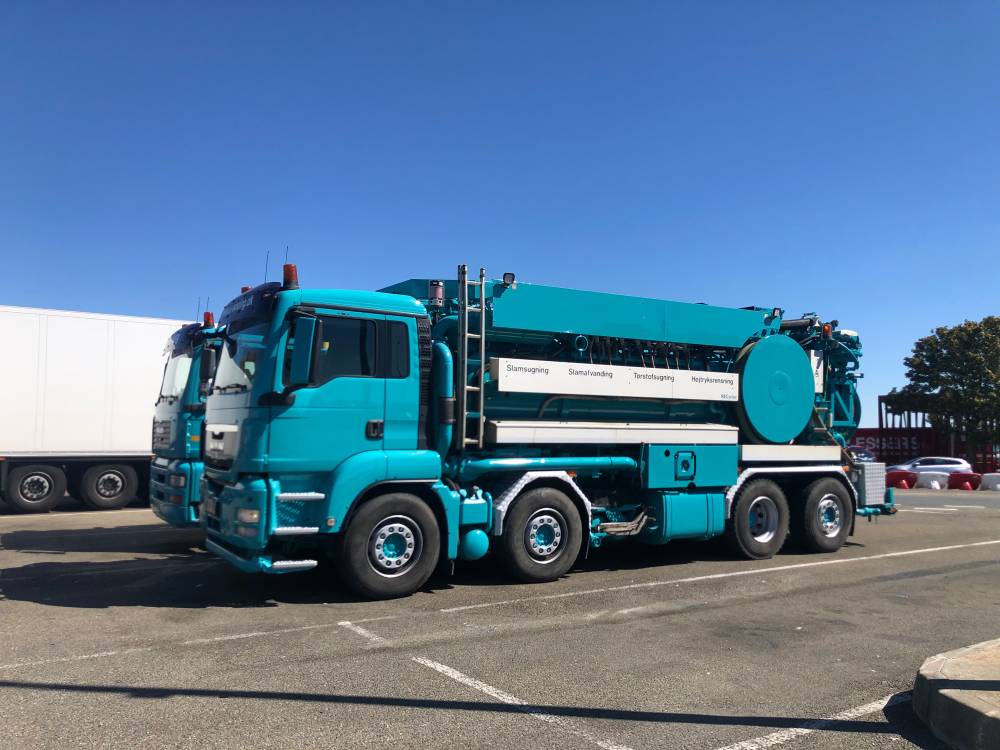 Nos camions de pompage