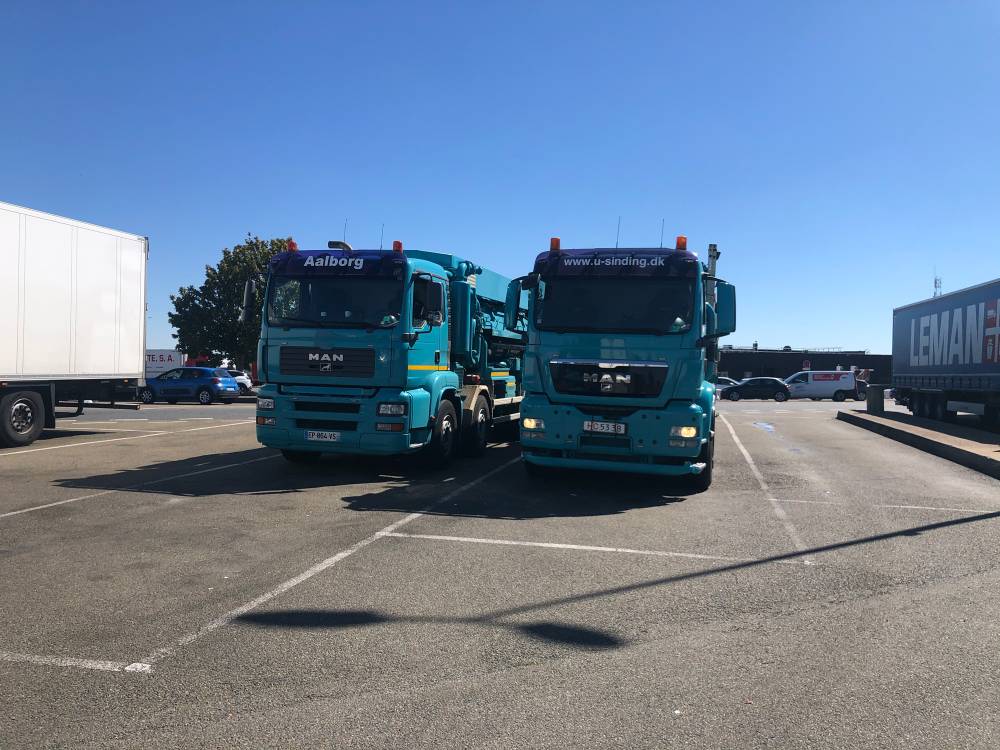 Nos camions d'assainissement